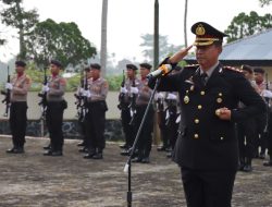 Peringati Hari Bhayangkara ke-77, Kapolres Lambar: Tanamkan Jiwa Polri yang Presisi