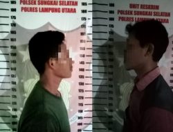 Dua Pelaku Curat Dibekuk Polsek Sungkai Selatan