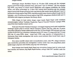 Penyuluh Pertanian Minta Bupati Sambas Realisasikan Penghasilan Tambahan