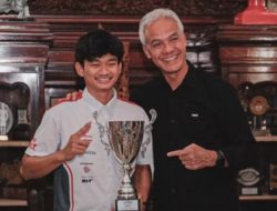 Menangkan Junior GP, Fadillah Arbi Aditama Temui Ganjar