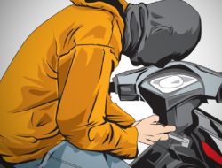 Satu Dari Dua Pelaku Curanmor Dibekuk Polisi