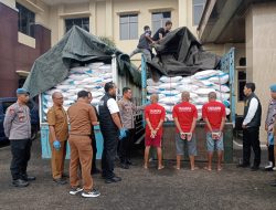 Polres Pandeglang Gagalkan Penyelundupan Pupuk Bersubsidi