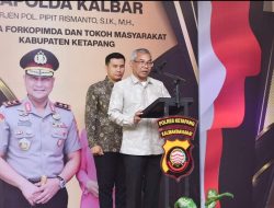 Martin Rantan Lapor ke Kapolda : Ini Daerah Aman