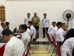 Kakanwil Kumham Kalbar Terima Kunjungan Kerja Kepala Pusat Penilaian Kompetensi BKN