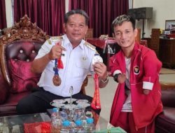 Bupati Sanggau Bangga dengan Simon Abraham Situmorang Raih 4 Medali Asean NPCI