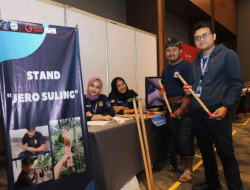 Mahasiswa KKN Desa Kesik Kenalkan Jero Suling di Pameran Seni The 4th Geotourism Festival and International Conference