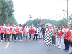 Meriahkan HUT RI ke- 78, Bupati Asahan Lepas Gerak Jalan Santai