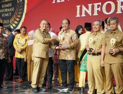 Pemkab Asahan Raih Anugerah Keterbukaan Informasi Publik