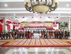 Herman Deru Pimpin Upacara Peringatan Detik-detik Proklamasi Kemerdekaan RI Ke 78