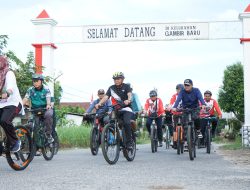 Meriahkan HUT RI ke- 78, Bupati Asahan Gowes Bersama Komunitas Sepeda