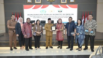 Terima Kunjungan Komite IV DPD RI, Pemprov Sumbar Berharap APBN 2024 Maksimal Penuhi Aspirasi Daerah