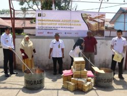Kantor Imigrasi Putussibau Musnahkan Lebih dari 21.000 Berkas