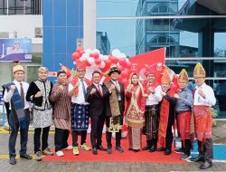 Bentuk Sinergitas, Pinca Askrindo Kisaran Ikuti Upacara HUT RI ke-78 Di Bank BRI Cabang Kisaran Asahan