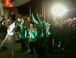 Kafilah MTQ Sambas Dido’akan Bupati Satono Masuk Peringkat Tiga Besar