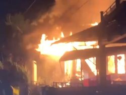 Satu Rumah Warga Serundung Melawi Terbakar