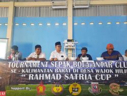 Bangkitkan Semangat Olahraga, 90 Klub Sepak Bola se-Kalbar Siap Berlaga di Kejuaraan Rahmad Satria Cup 2023