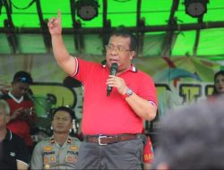 Heri Saman Resmikan Turnamen Sepak Bola Anik Cup I Tahun 2023