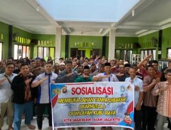 Bersama LDII, Polres Kubu Raya Sosialisasikan Buka Lahan tanpa Dibakar