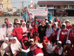 Lomba Senam Lansia Desa Hilir Tengah Landak, Karolin Ajak Bahagia