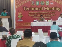 665 Peserta Siap Bertanding Dalam MTQ ke-31 Kalbar di Sanggau