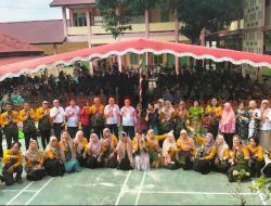 SMP Negeri 1 Sanggau Peringati Hari Ulang Tahun bersamaan dengan HUT RI