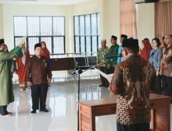 Mukhlis Dilantik Jadi Kasi Bimas Islam, Ini Pesan Kepala Kemenag Mempawah