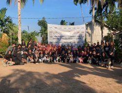 HMPS FISIP Untan Gelar PKM di Desa Sungai Selamat Kubu Raya