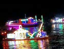 Pawai Keriang Bandong Sambut MTQ XXXI Kalbar di Sanggau