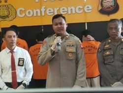Polres Singkawang Musnahkan BB Narkoba dan Amankan 4 Tersangka