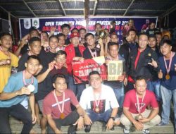 Turnamen Sepak Bola Pahauman Banteng Cup 2023 di Landak Resmi Ditutup