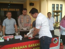 Singkawang Jadi Transit Peredaran Narkotika, Polres Singkawang Siap Tindak Tegas