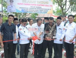Bupati Sambas Resmikan Jembatan Berkemajuan ke-36 di Tebas