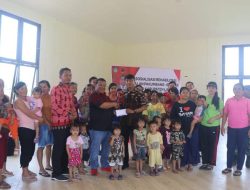 Ketua DPRD Landak Berikan Bantuan Cegah Stunting di Desa Pakumbang