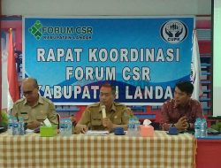 Rapat Forum CSR, Sekda Landak Minta Perusahaan Ikut Berperan Turunkan Stunting