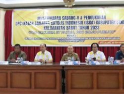 Ketua DPRD Landak Hadiri Musyawarah Cabang ISKAI dan Pengukuhan DPC