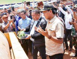 Wabup Ketapang Hadiri Launching Program Inpres Peningkatan Jalan Pesaguan-Kendawangan