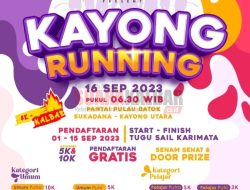 Peringati Haornas, Pemkab KKU Gelar Lomba Lari Marathon se-Kalbar