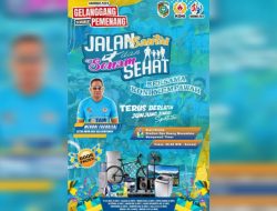 Besok Pagi KONI Mempawah Gelar Jalan Santai, Masyarakat Diajak Ramaikan GOR Opu Daeng Manambon