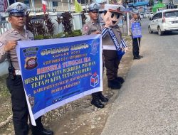 Seminggu Berlalu, Operasi Zebra 2023 Tegur 650 Pengendara di Sanggau