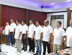 Paolus Hadi Hadiri Pelantikan Pengurus PWI Sanggau