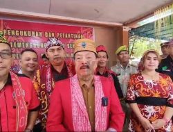 Wakil Bupati Sanggau Hadiri Pelantikan Temenggung Panco Bunuo
