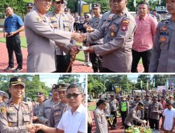 Wajah-wajah Bahagia 43 Polisi saat Dapat Kejutan Ulangtahun dari Kapolres dan Wakapolres Mempawah