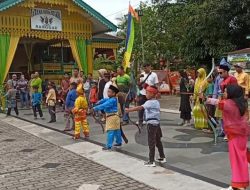 Lomba Panah Tradisional Meriahkan Faradje Pasaka Negeri Keraton Surya Negara Sanggau