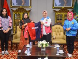 Pj Ketua TP PKK Tyas Fatoni Harapkan Kontingen Perwosi Sumsel Juara Lomba Senam Kreasi Tingkat Nasional