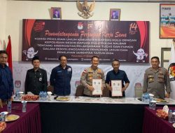 PKS KPU Kapuas Hulu dan Polres, Sinergi untuk Keamanan Pemilu 2024
