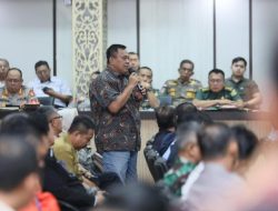 Pj Gubernur Sumsel dan Forkopimda Kumpulkan Bupati/Walikota dan Forkopimda Kabupaten/Kota Bahas Karhutla