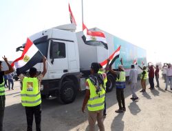 Bantuan kemanusiaan untuk Gaza terus berdatangan di Mesir