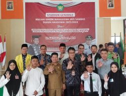 Bupati Berikan Beasiswa dan Umroh Gratis pada Mahasiswa IAIS Sambas Hafidz Qur’an 30 Juz