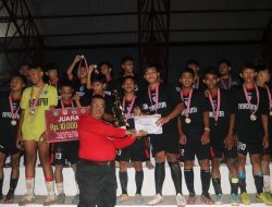Heri Saman Tutup Turnamen Sepak Bola Putih Abu-abu Cup 2023 Landak
