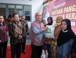 Pemkab Asahan Salurkan Bantuan Pangan Cadangan Beras Ke Masyarakat